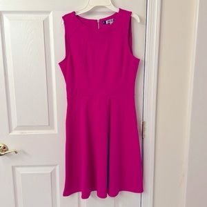 Jennifer Lopez Pink Sleeveless A-line Dress